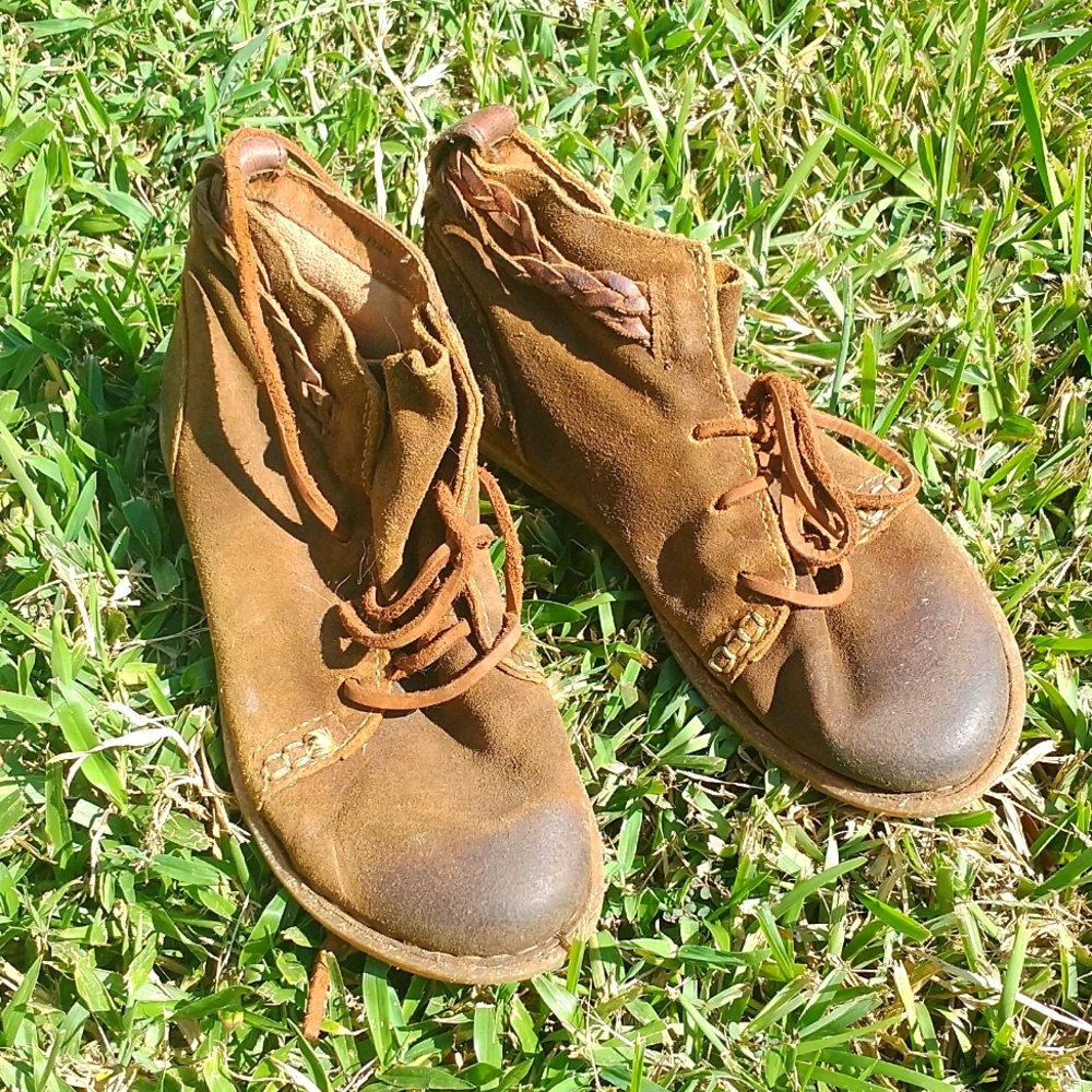 Born weathered leather shoes [size 7]